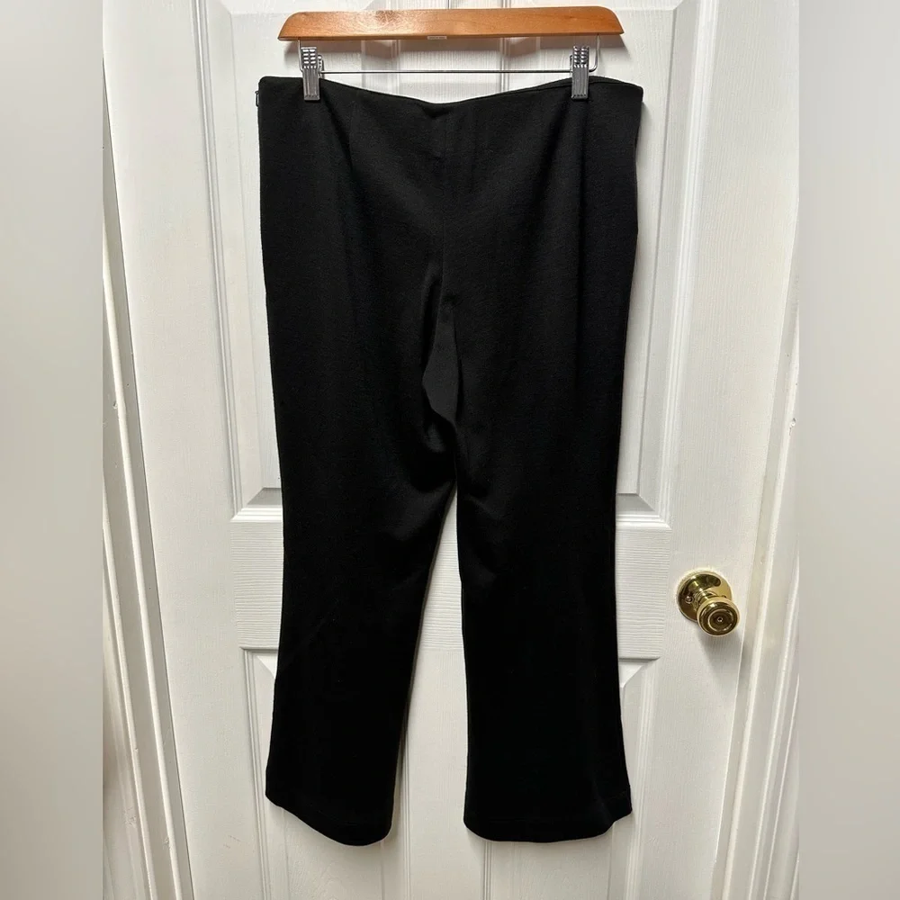 Tory Burch sailor button wool blend bootcut pants size 6 🚨needs darning🚨